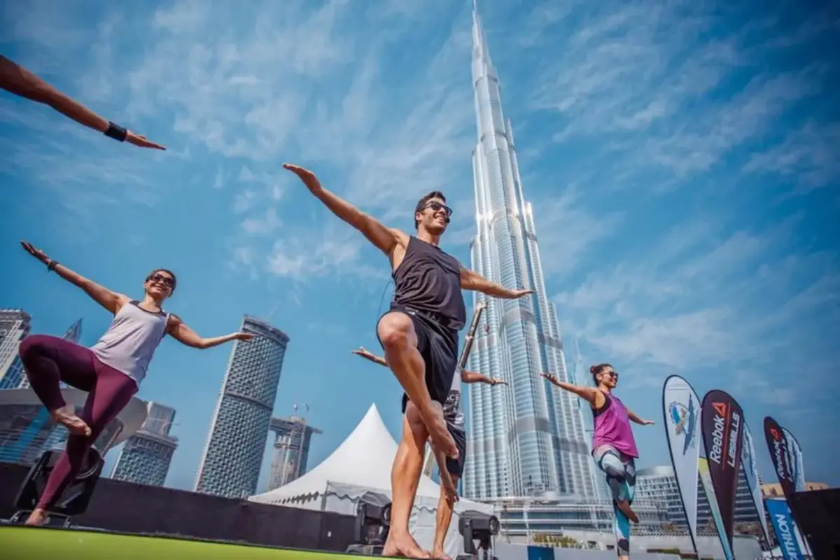 Urban spaces transformed into open clubs in Dubai