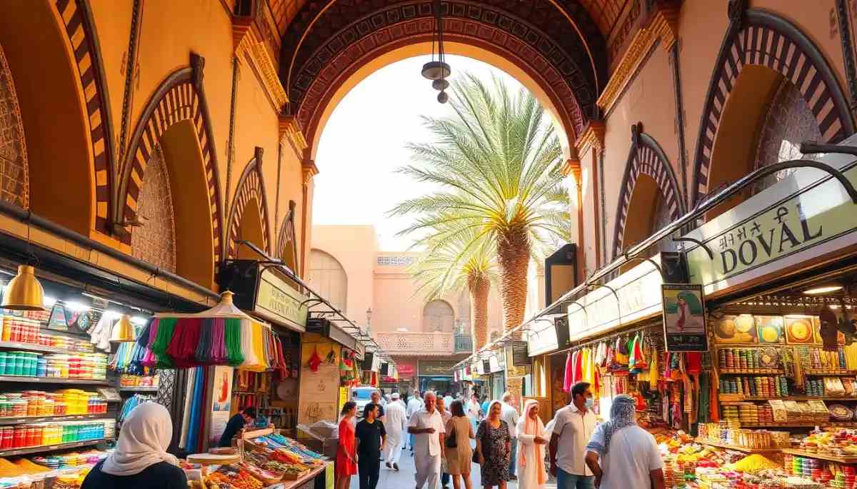 نقاط السلامة وزيارة سوق التوابل في دبي