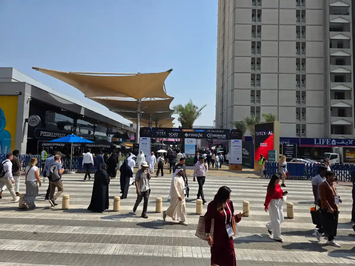[تصویری از نمای کلی نمایشگاه جیتکس]