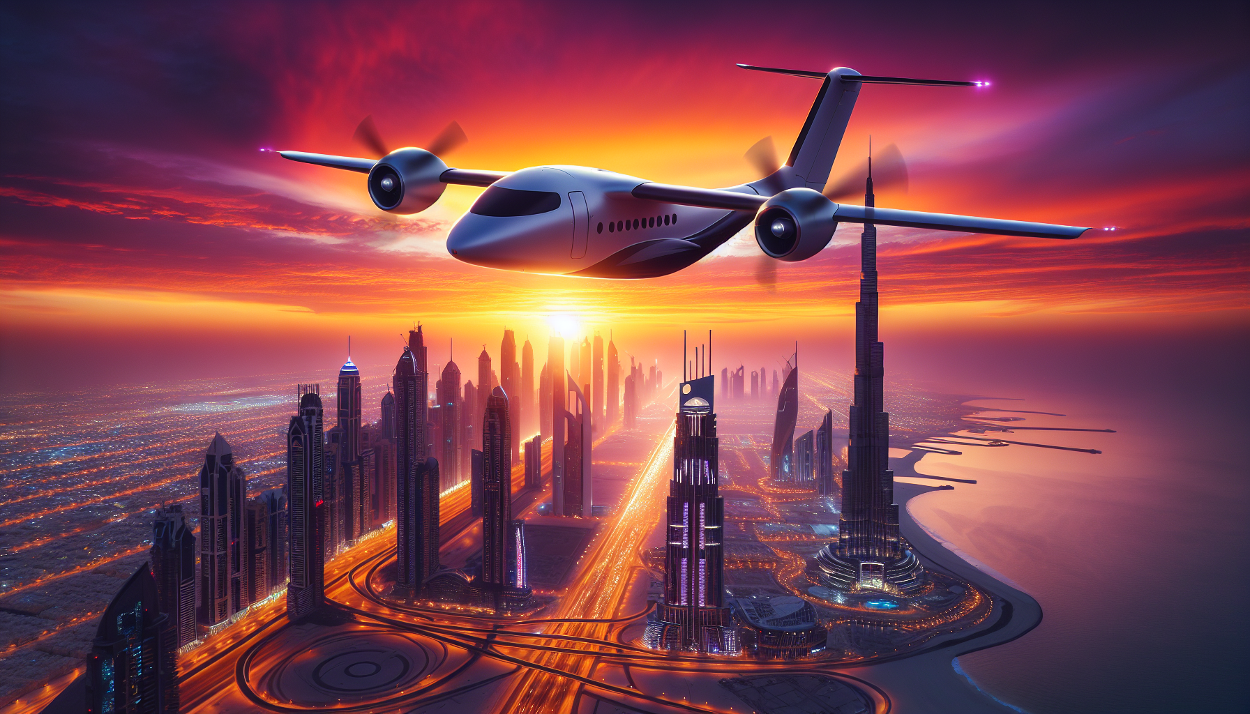 دبی در آسمان‌ها: نمایشگاه هوایی 2025 با حضور هواپیماهای eVTOL