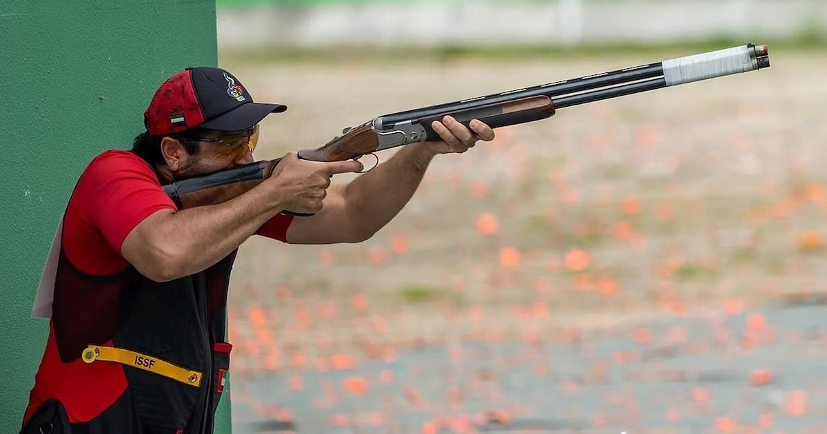 UAE shooters Bin Futtais and Ahmed fall short of Asian Games skeet final