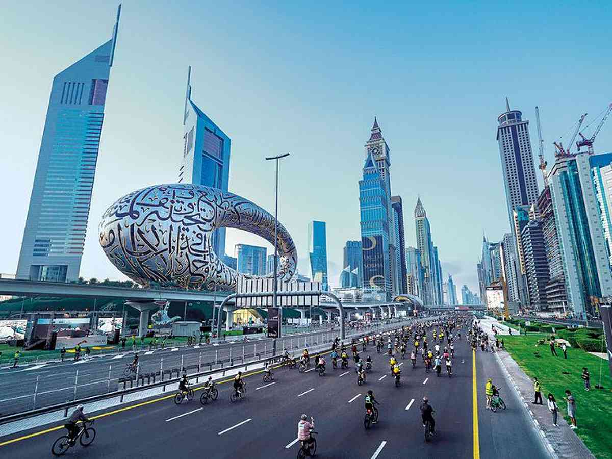 تغییر محدودیت سرعت چند خیابان دبی و بسته‌شدن موقت جاده‌ها برای «دوچرخه‌سواری دبی» از فردا